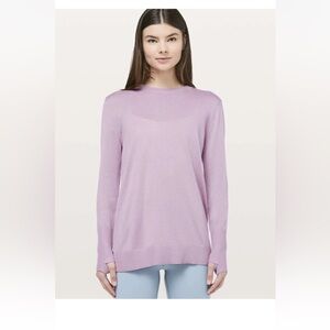 Lululemon Still At Ease Pullover Sweater Size 6